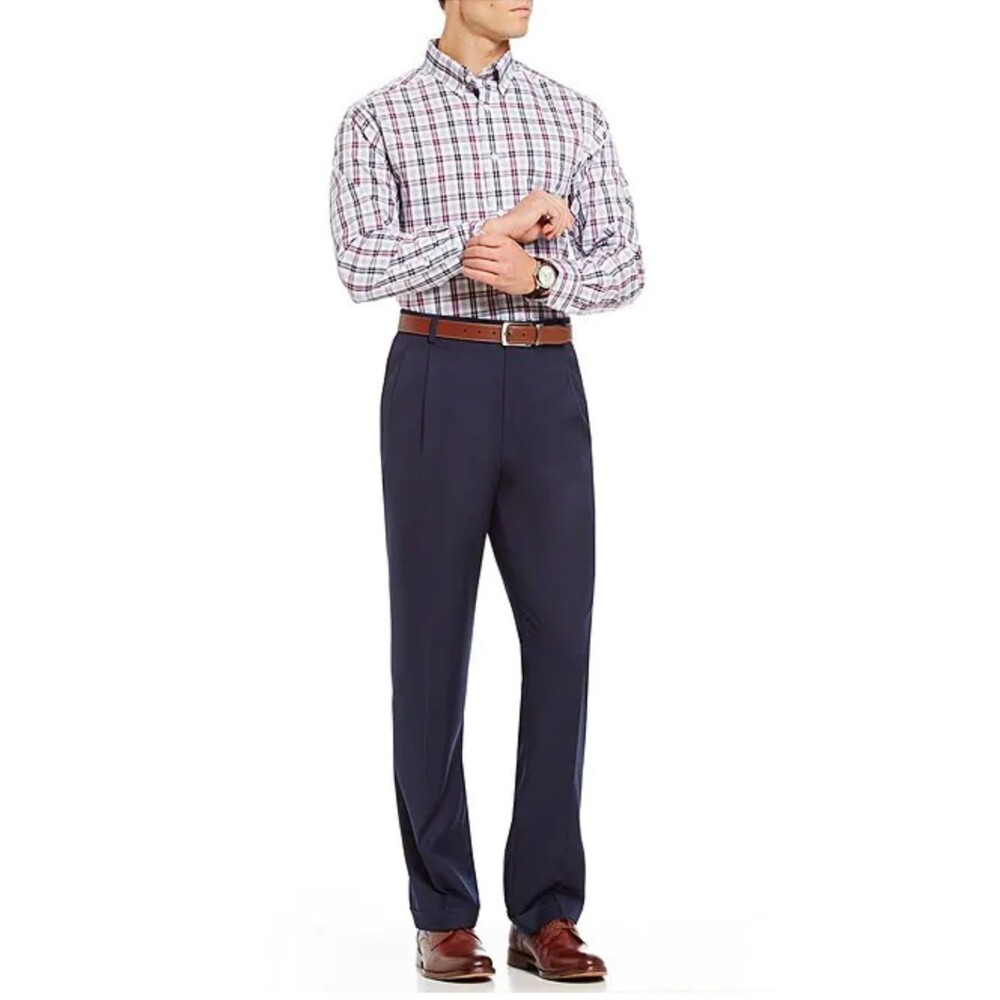 NWT Luxury Ultimate Comfort Classic Fit Men’s dress Pants 34 x 32, TravelSmart